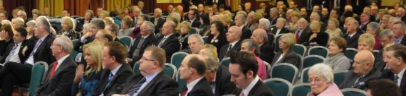 Sea of heads from the front - UUP Conference
