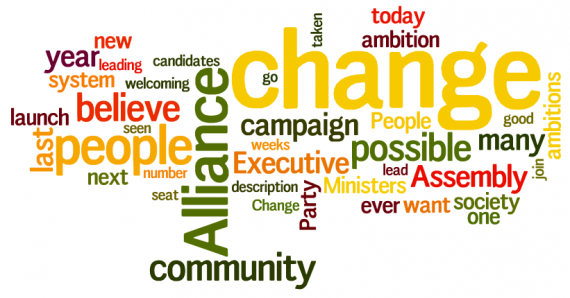 David Ford 2011 campaign launch speech wordle