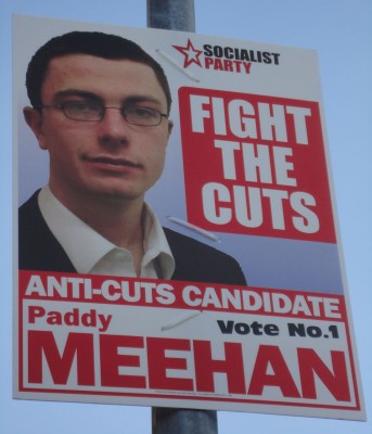 Paddy Meehan Socialist Party poster