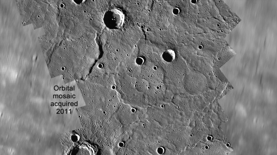 Improved view of Mercury's northern plains