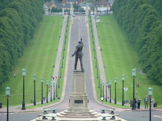 Northern Ireland Parliament Buildings - Edward Carson statue