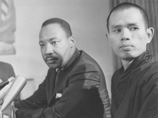 Hnat Hanh called on Luther King to oppose the war