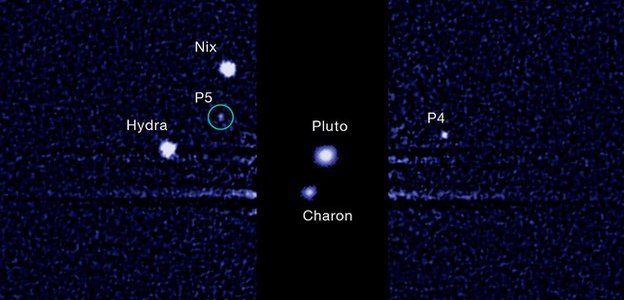Hubble image of Plutonian system