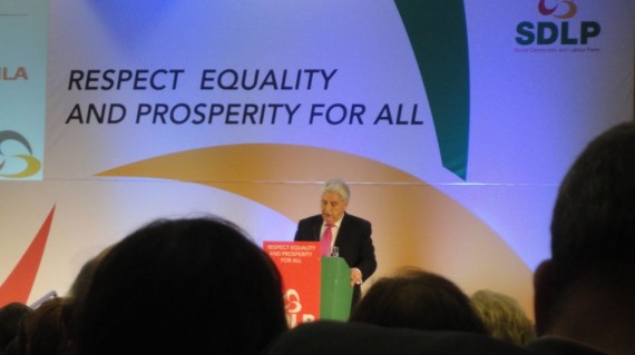Alasdair McDonnell speaking at 2012 SDLP Conference