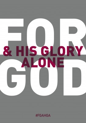 For God And His Glory Alone cover 2013 edition