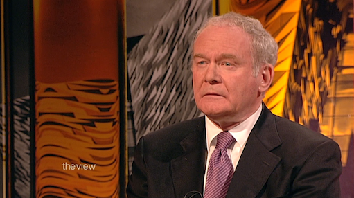 BBC The View Martin McGuinness