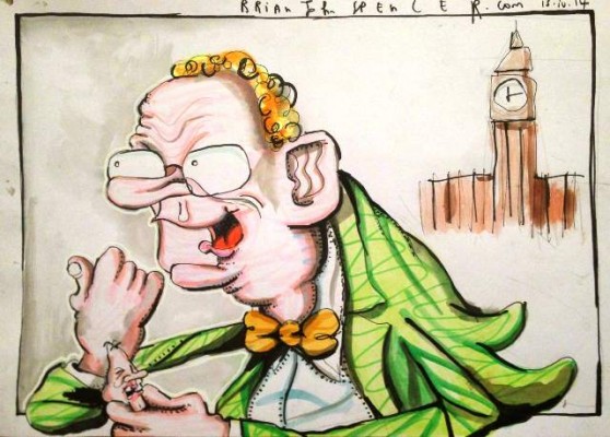 Martin McGuinness, cartoon, Brian John Spencer