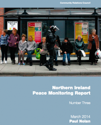 NI Peace Monitoring Report 2014 cover