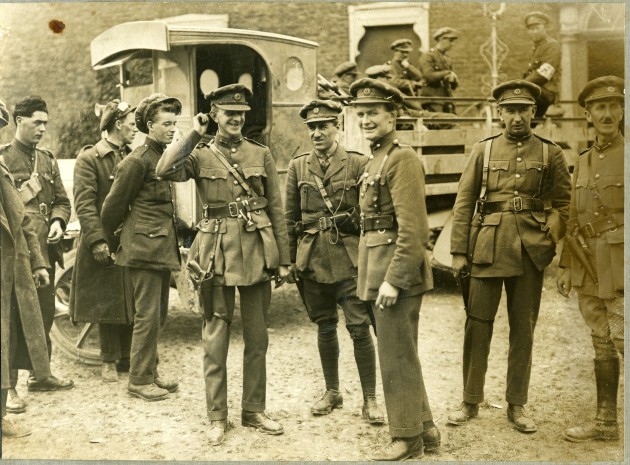 National Army soldiers during the Irish Civil War