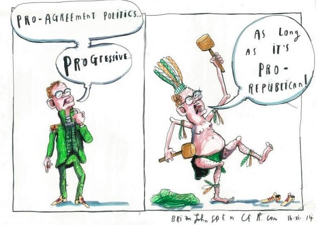 Martin McGuinness cartoon