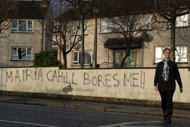 Graffiti in West Belfast, December 2014. Photo by Malachi O’Doherty
