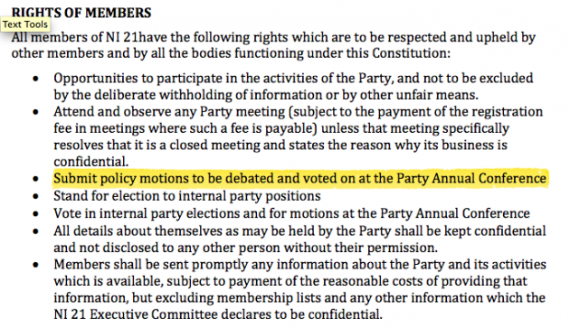 rights of members