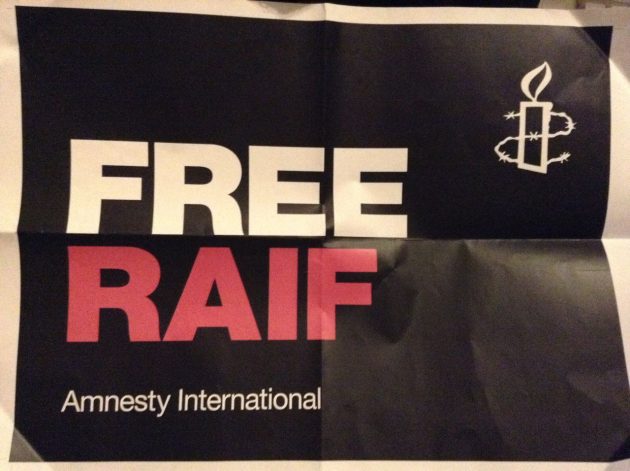 Free Raif poster