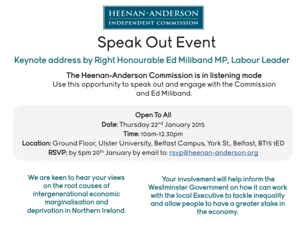 Heenan Enderson Ed Miliband keynote invite