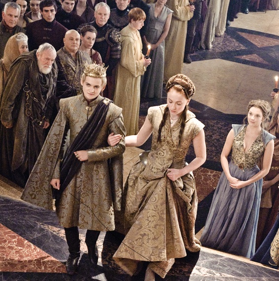 The women in Game of Thrones rarely have a choice who they marry, a situation all too common for women and girls in the real world. Photo credit: HBO / Sky Atlantic