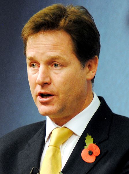 Nick Clegg, Lib Dem leader since 2007