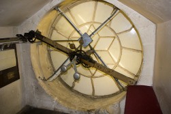 Inside the early modern clock at Bath Abbey. Photo (C), Marc Vila Terra.