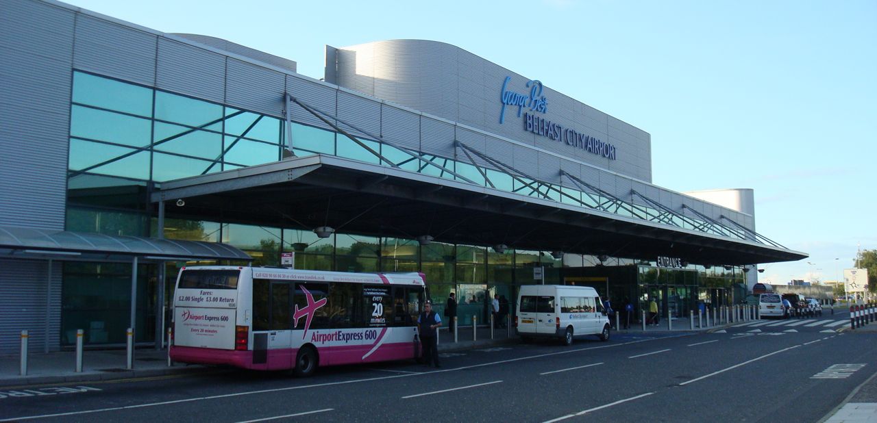 Belfast City Airport frontage