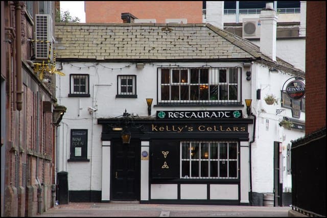 Kellys Cellars image for Honest Visitor Guide to Belfast blog