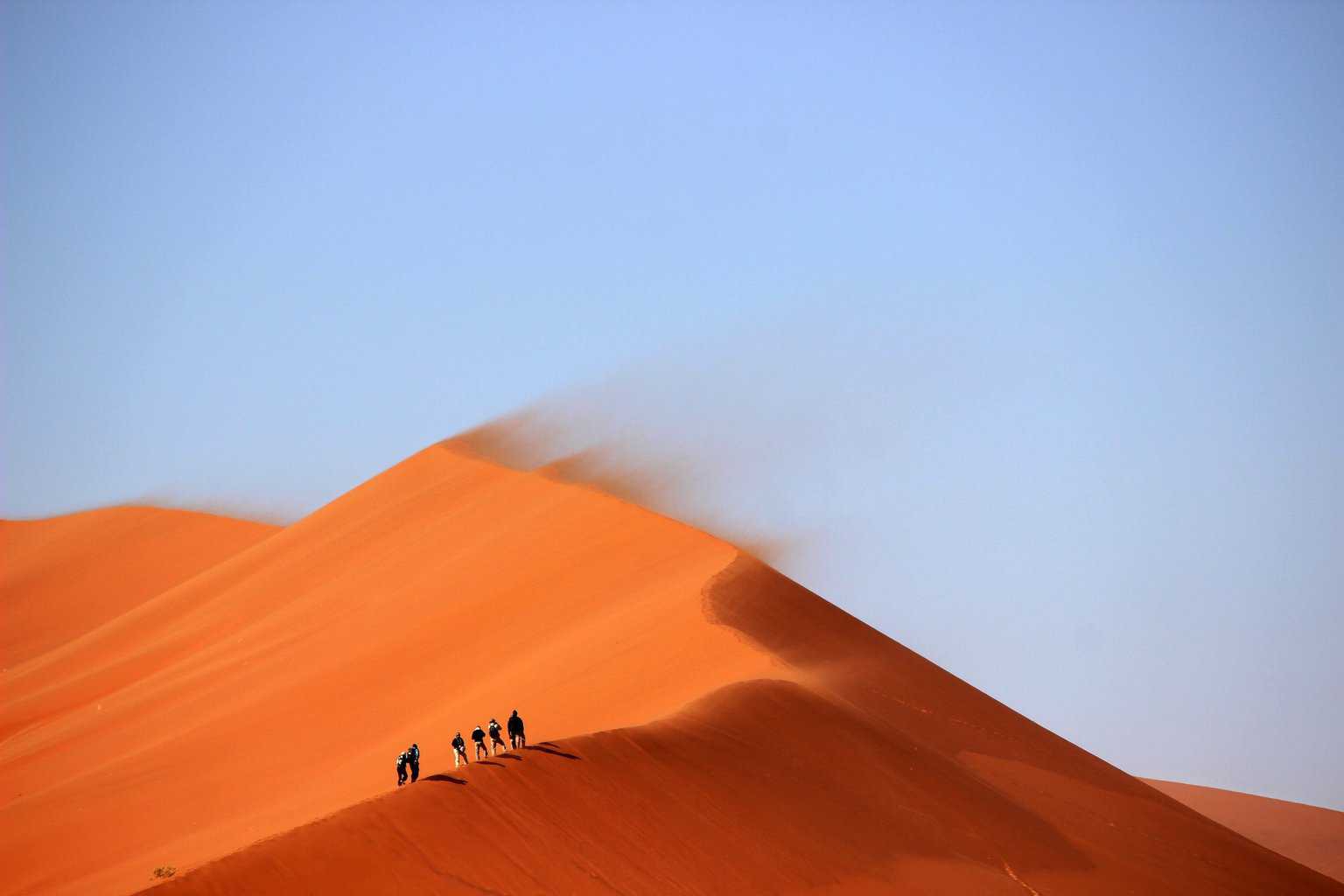 sand dunes, desert, hills