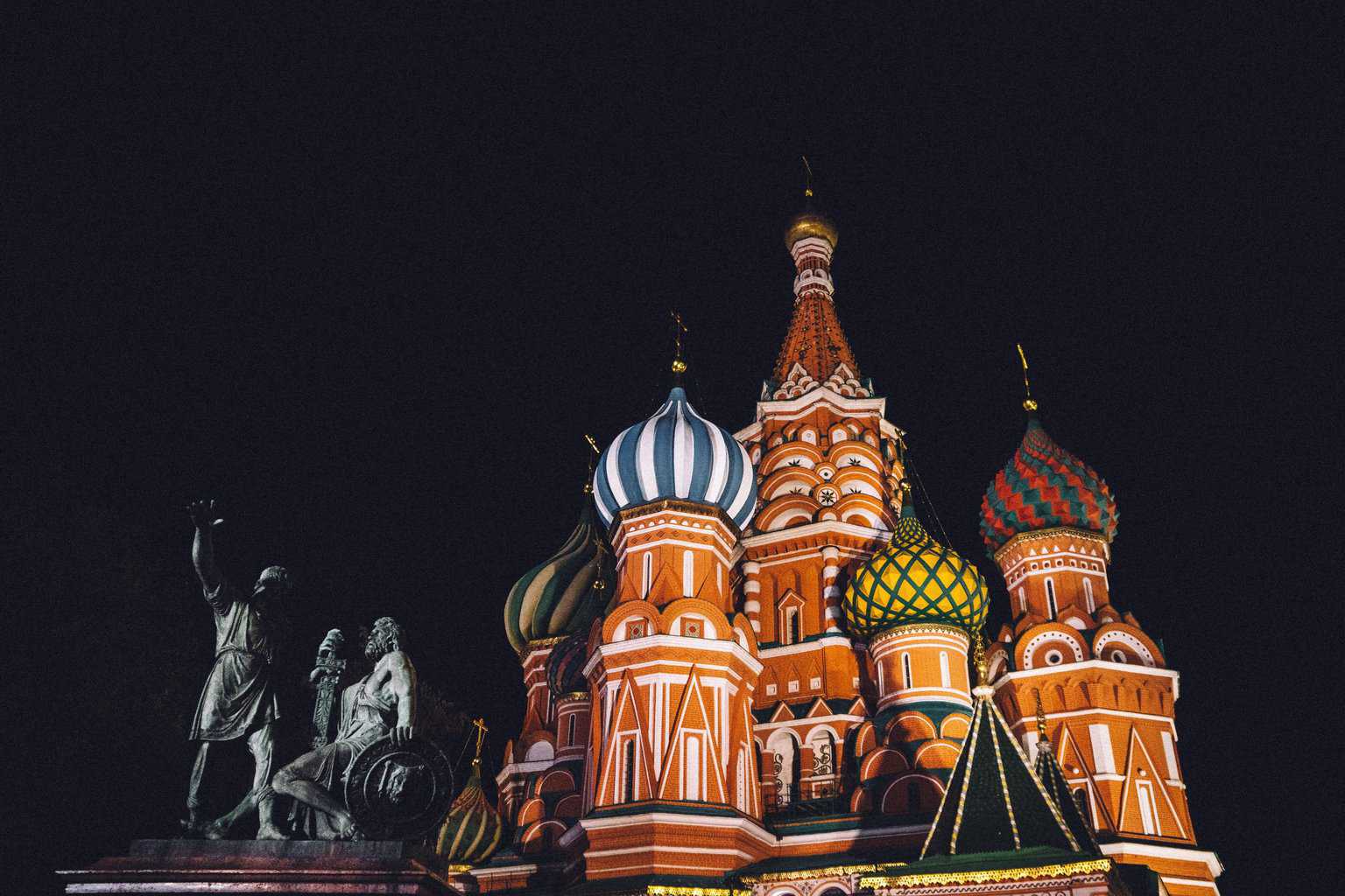 St. Basil's Cathedral. This was taken during my first night in Moscow. Decided to take a stroll down the Red Square to see all the sights.