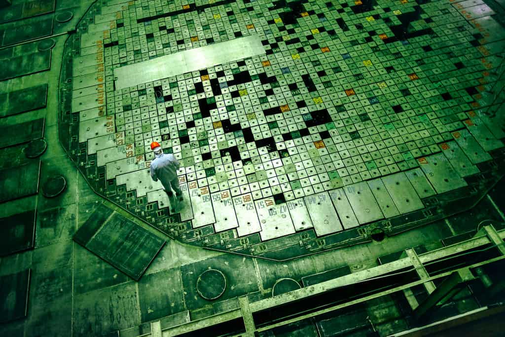 RBMK Reactor from above